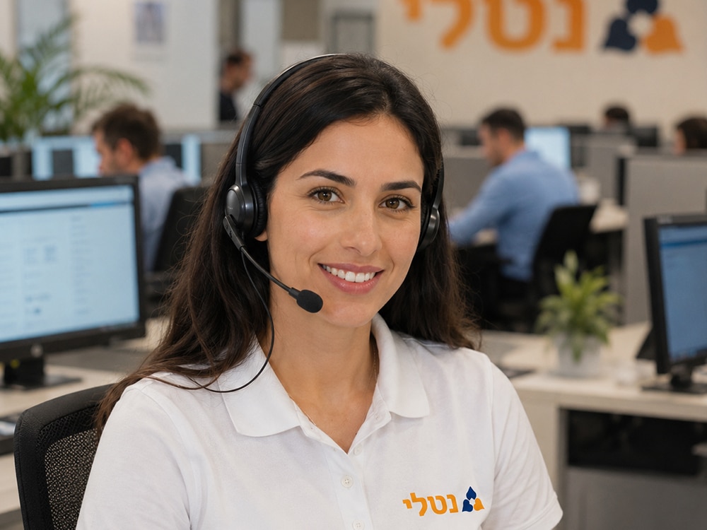 ידיד טלפוני נציגה טלפונית נטלי שירותי רפואה