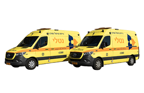 ניידות טיפול נמרץ אמבולנסים נטלי שירותי רפואה